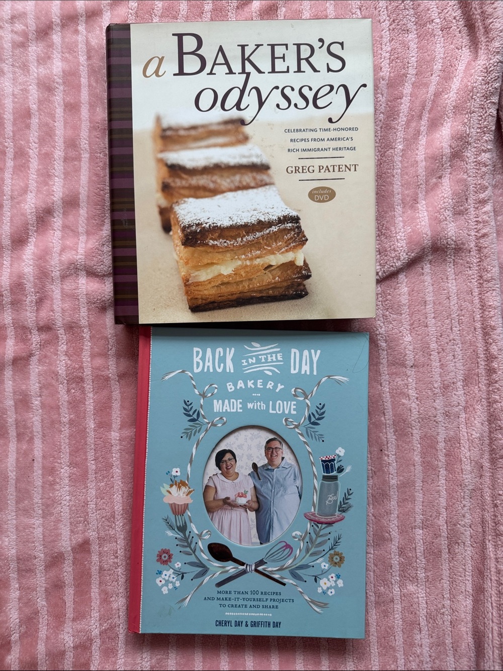 Set of Two Bakers Cookbooks